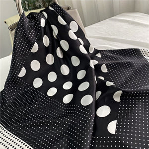 MaraSilk Pure Mulberry Silk Scarf - Square Crepe Satin MS448