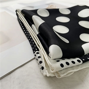 MaraSilk Pure Mulberry Silk Scarf - Square Crepe Satin MS448