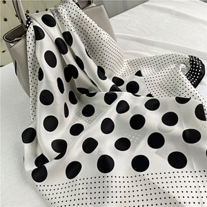 MaraSilk Pure Mulberry Silk Scarf - Square Crepe Satin MS448