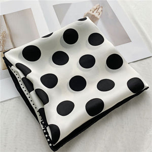 MaraSilk Pure Mulberry Silk Scarf - Square Crepe Satin MS448