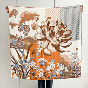 MaraSilk Pure Mulberry Silk Scarf - Square Crepe Satin MS451 41" x 41" MS45101