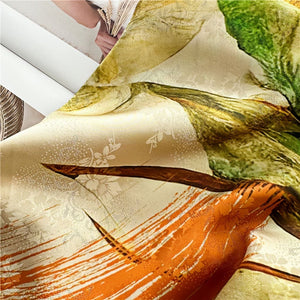 MaraSilk Pure Mulberry Silk Scarf - Square Jacquard MS453