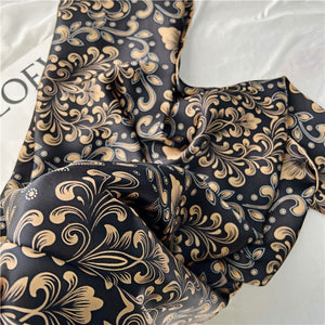 MaraSilk Pure Mulberry Silk Scarf - Square Crepe Satin MS457