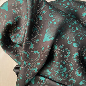 MaraSilk Pure Mulberry Silk Scarf - Square Crepe Satin MS457
