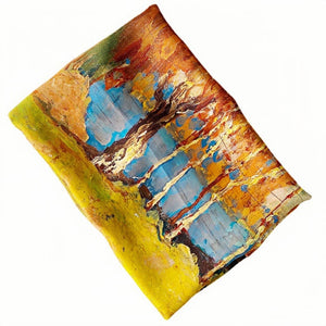 MaraSilk Pure Mulberry Silk Scarf - Square Crepe Satin MS459