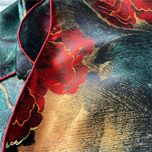 MaraSilk Pure Mulberry Silk Scarf - Square Crepe Satin MS465