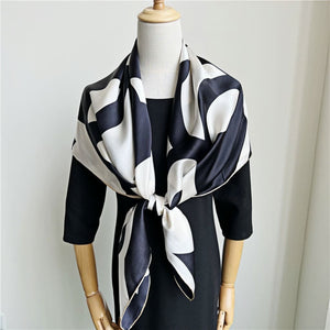 MaraSilk Pure Mulberry Silk Scarf - Square Crepe Satin MS477 41" x 41" MS47701