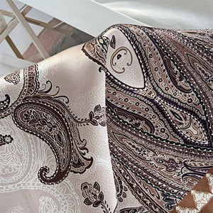 MaraSilk Pure Mulberry Silk Scarf Square Crepe Satin MS50-23