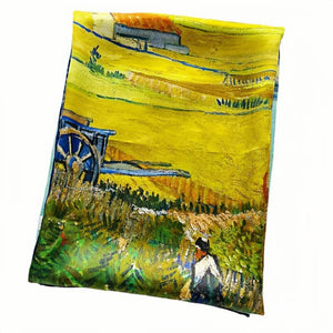 MaraSilk Pure Mulberry Silk Scarf - Square Crepe Satin MS506