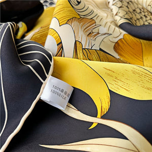 MaraSilk Pure Mulberry Silk Scarf - Square Crepe Satin MS568