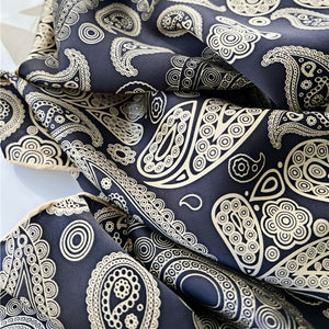 MaraSilk Pure Mulberry Silk Scarf - Square Crepe Satin MS569