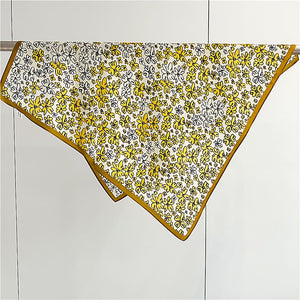 MaraSilk Pure Mulberry Silk Scarf Square Crepe Satin MS61-109