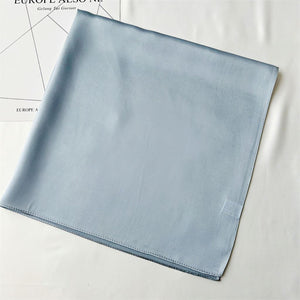 MaraSilk Pure Mulberry Silk Scarf Square Crepe Satin MS62-11