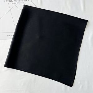 MaraSilk Pure Mulberry Silk Scarf Square Crepe Satin MS62-31