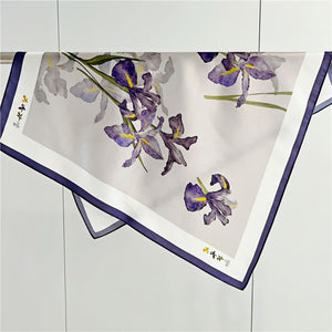 MaraSilk Pure Mulberry Silk Scarf - Square Crepe Satin MS65