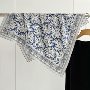 MaraSilk Pure Mulberry Silk Scarf - Square Crepe Satin MS66