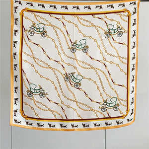 MaraSilk Pure Mulberry Silk Scarf - Square Crepe Satin MS67