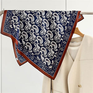 MaraSilk Pure Mulberry Silk Scarf - Square Crepe Satin MS69