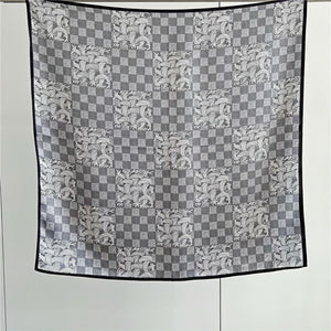 MaraSilk Pure Mulberry Silk Scarf - Square Crepe Satin MS72 25" x 25" MS7203