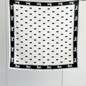 MaraSilk Pure Mulberry Silk Scarf - Square Crepe Satin MS72 25" x 25" MS7208