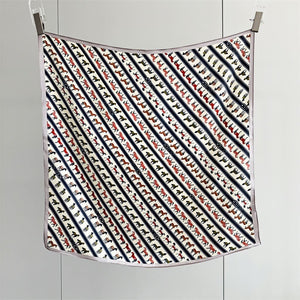 MaraSilk Pure Mulberry Silk Scarf - Square Crepe Satin MS74