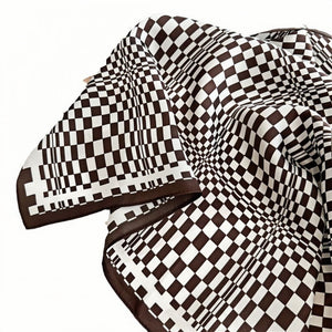 MaraSilk Pure Mulberry Silk Scarf - Square Crepe Satin MS77