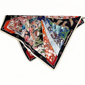 MaraSilk Pure Mulberry Silk Scarf - Square Crepe Satin MS81