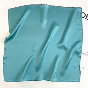 MaraSilk Pure Mulberry Silk Scarf - Square Crepe Satin MS810