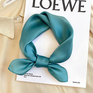 MaraSilk Pure Mulberry Silk Scarf - Square Crepe Satin MS810 20" x 20" MS81003