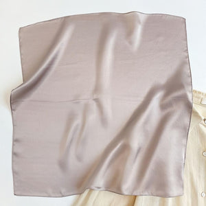 MaraSilk Pure Mulberry Silk Scarf - Square Crepe Satin MS810