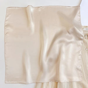 MaraSilk Pure Mulberry Silk Scarf - Square Crepe Satin MS810