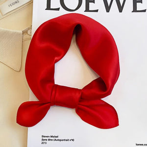 MaraSilk Pure Mulberry Silk Scarf - Square Crepe Satin MS810