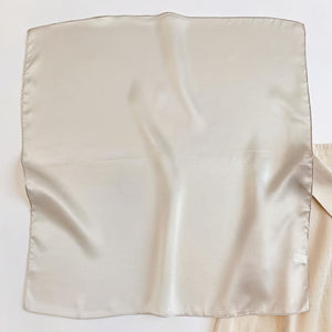 MaraSilk Pure Mulberry Silk Scarf - Square Crepe Satin MS810