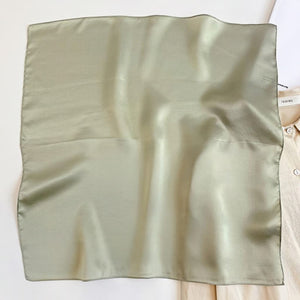 MaraSilk Pure Mulberry Silk Scarf - Square Crepe Satin MS810
