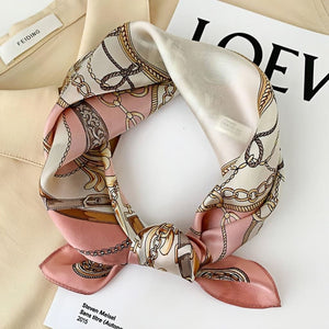 MaraSilk Pure Mulberry Silk Scarf - Square Crepe Satin MS811 20" x 20" MS81112