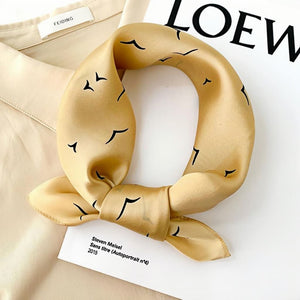 MaraSilk Pure Mulberry Silk Scarf - Square Crepe Satin MS811 20" x 20" MS81103