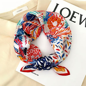 MaraSilk Pure Mulberry Silk Scarf - Square Crepe Satin MS811 20" x 20" MS81104