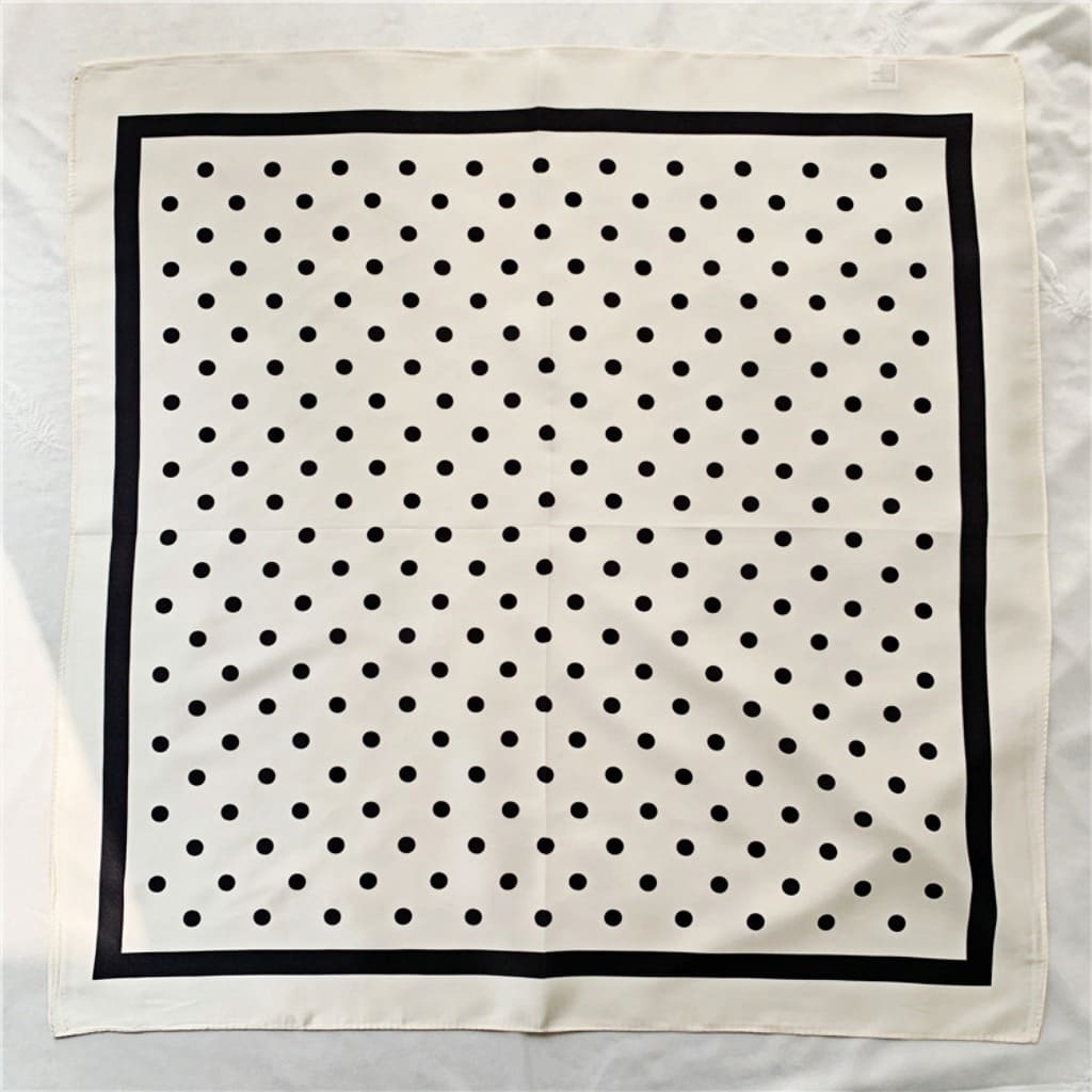 MaraSilk Pure Mulberry Silk Scarf - Square Crepe Satin MS83