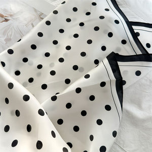 MaraSilk Pure Mulberry Silk Scarf - Square Crepe Satin MS833