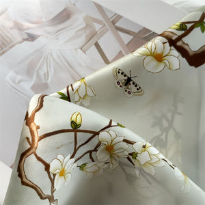 MaraSilk Pure Mulberry Silk Scarf - Square Crepe Satin MS833