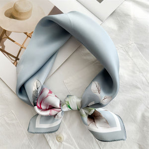 MaraSilk Pure Mulberry Silk Scarf - Square Crepe Satin MS833 20" x 20" MS83310