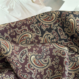 MaraSilk Pure Mulberry Silk Scarf - Square Crepe Satin MS845