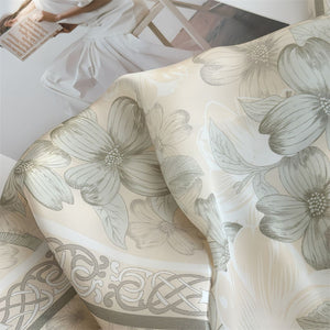 MaraSilk Pure Mulberry Silk Scarf - Square Crepe Satin MS845