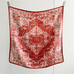 MaraSilk Pure Mulberry Silk Scarf - Square Crepe Satin MS845 25" x 25" MS84502