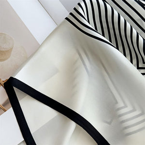 MaraSilk Pure Mulberry Silk Scarf - Square Crepe Satin MS85