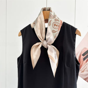 MaraSilk Pure Mulberry Silk Scarf - Square Crepe Satin MS852