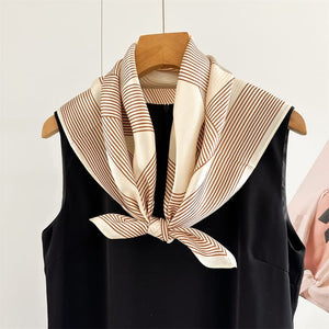 MaraSilk Pure Mulberry Silk Scarf - Square Crepe Satin MS853