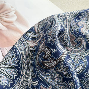 MaraSilk Pure Mulberry Silk Scarf - Square Crepe Satin MS881