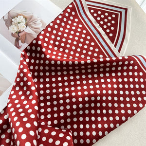 MaraSilk Pure Mulberry Silk Scarf - Square Crepe Satin MS881