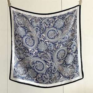 MaraSilk Pure Mulberry Silk Scarf - Square Crepe Satin MS881 25" x 25" MS88102
